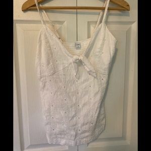 Old Navy eyelet tank